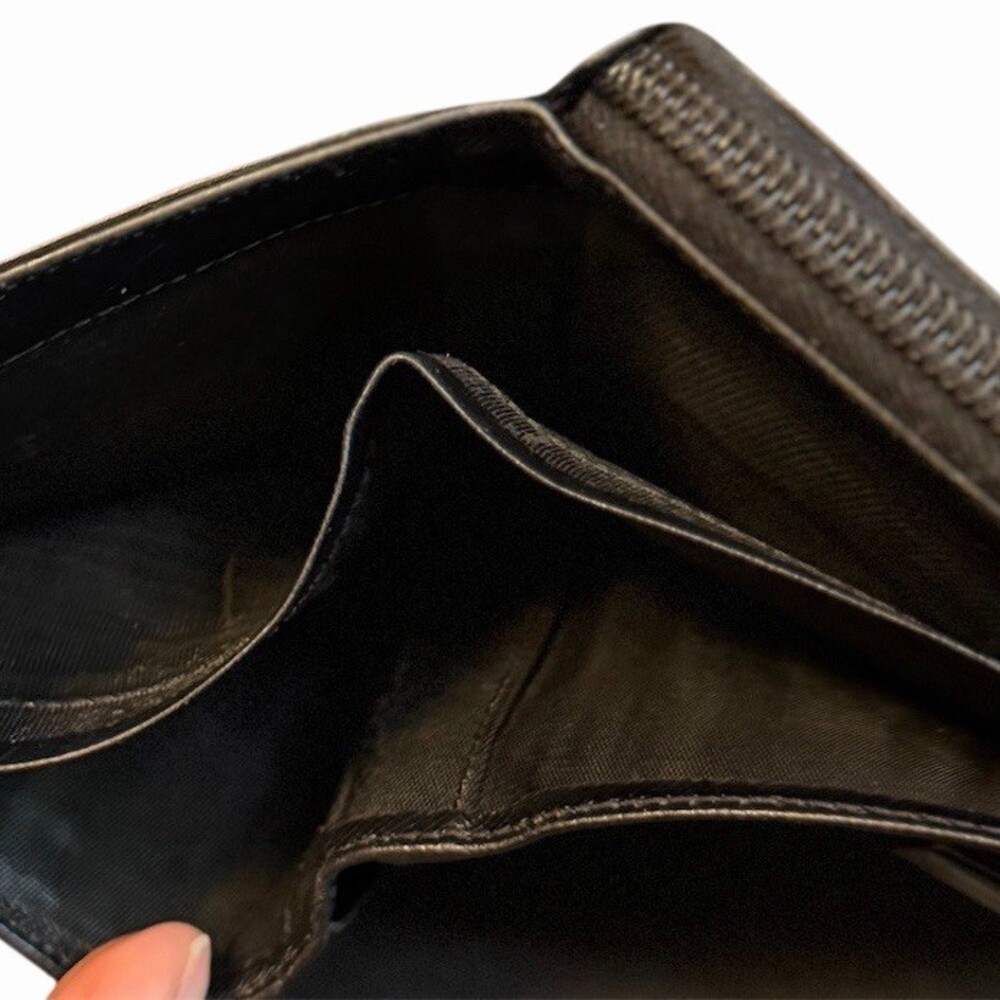 Prada Saffiano Leather Zip Around Wallet COA - Picture 5 of 7